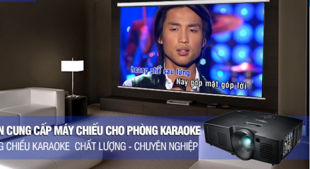 Máy chiếu cho phòng Karaoke .