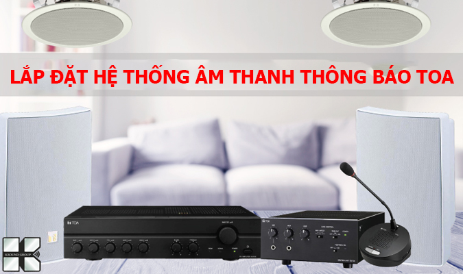 LẮP ĐẶT HỆ THỐNG ÂM THANH THÔNG BÁO TÂN BÌNH