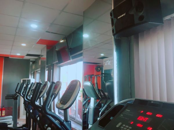 Trang bị hệ thống âm thanh cho phòng gym