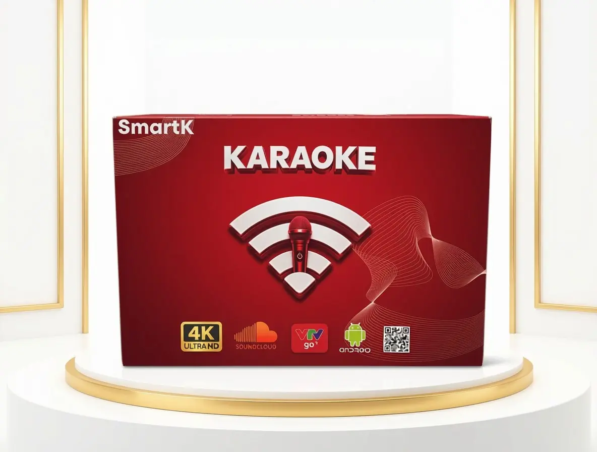 Box Smartk Karaoke - Android 14. Chuyên dụng cho karaoke kinh doanh, Music Box, Phòng giải trí...